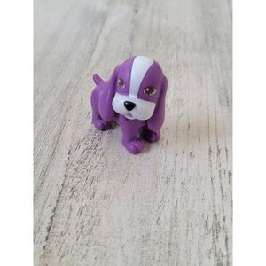 Purple Hound puppy dog pet dog accessory toy‎ figure